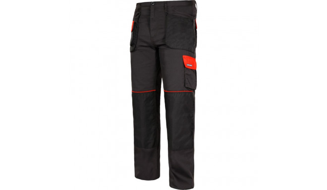 Spodnie grafit.-pomar., 190g/m2, "3xl (60)", ce, lahti