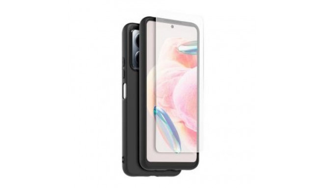 - Made for Xiaomi TPU Cover + Tempered Glass for Xiaomi Redmi Note 12 4G Black