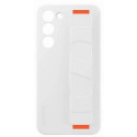 Samsung - EF-GS916TWE Samsung Silicone Cover with Strap for Galaxy S23+ White