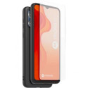 - CASR TPU Cover + Tempered Glass for Motorola E13 Black