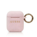 Guess - Guess Silicone Case for AirPods 1/2 Pink