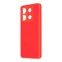 - OBAL:ME Matte TPU Cover for Xiaomi Redmi Note 13 Pro 5G Red