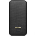 ADATA POWER BANK USB 10000MAH BLACK/PC100-14BK