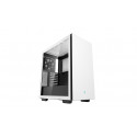 Deepcool MID TOWER CASE CH510 Side window, White, Mid-Tower, Power supply included No