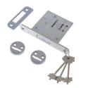 LOCK, CHROMIUM PLATED COVER PLATE