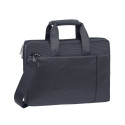 Rivacase 8221 notebook case 33.8 cm (13.3") Briefcase Black