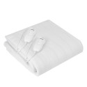 Mesko MS 7420 electric blanket Electric bed warmer 2x 60 W White, Polyester