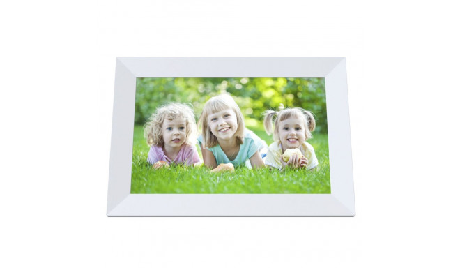 Denver PFF-1064W digital photo frame White 25.6 cm (10.1") Touchscreen Wi-Fi