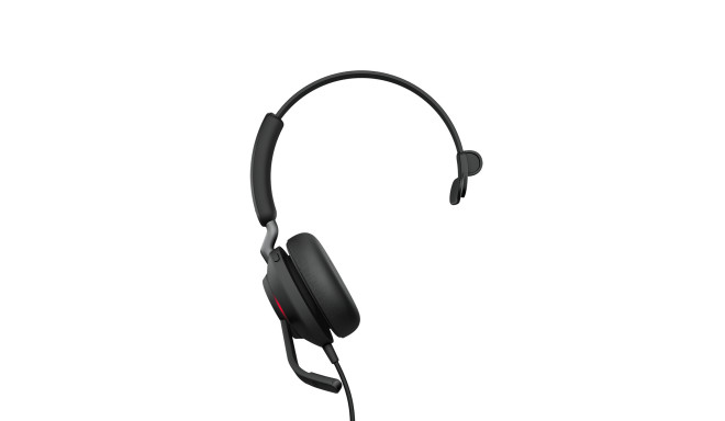 Jabra Evolve2 40 MS Mono USB-A - juhtmega ülepea kõrvaklapid, must