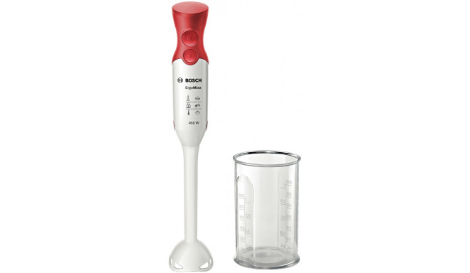 Bosch MSM64010 blender Immersion blender 450 W Red, White