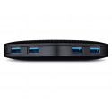 TP-Link UH400 USB 3.2 Gen 1 (3.1 Gen 1) Type-A 5000 Mbit/s Black