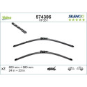 Valeo Silencio XTRM 600+580mm бескаркасные щётки стеклоочистителя