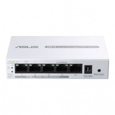 Nutikas kommutaator EBP15 5xGE (4xPoE+ 60W)