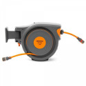 Daewoo DWR3025 garden hose reel Wall-mounted reel Automatic Black, Grey, Orange