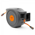 Daewoo DWR3025 garden hose reel Wall-mounted reel Automatic Black, Grey, Orange