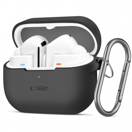 TECH-PROTECT SILICONE HOOK SAMSUNG GALAXY BUDS 3 / 3 FE / 3 PRO BLACK