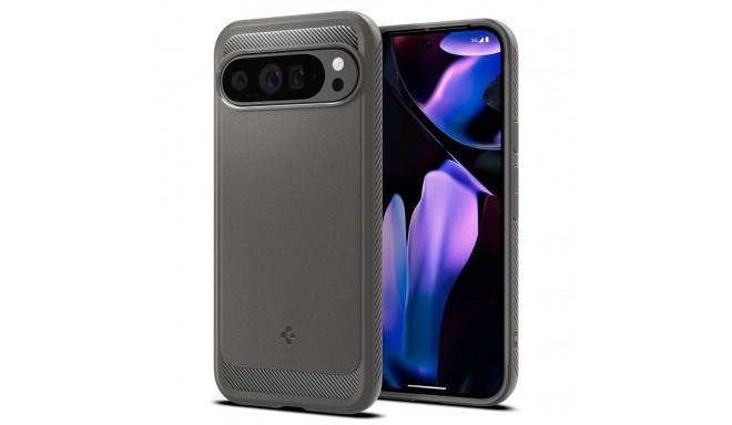 Spigen Rugged Armor case for Google Pixel 9 Pro XL Gray Marble