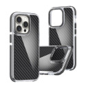 Acrylic Carbon case for iPhone 16 Plus 6,7" black Acrylic Carbon case for iPhone 16 Plus 6,7" black