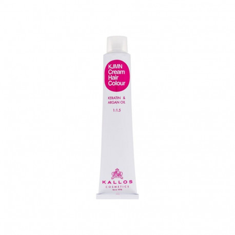 Kallos Cosmetics KJMN Cream Hair Colour Keratin & Argan Oil (100ml) (8.34I Intense Copper Red)