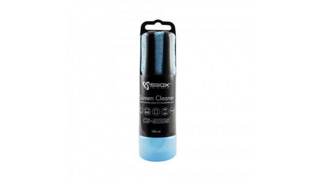 Sbox CS-5005B Screen Cleaner 150ml blue