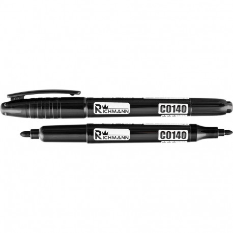 Must kahepoolne marker 1-2 mm