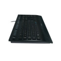 Logitech K280e Wired Keyboard, USB, US, Black
