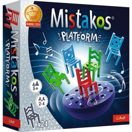 Trefl oskusemäng 02514 Mistakos toolid platvorm