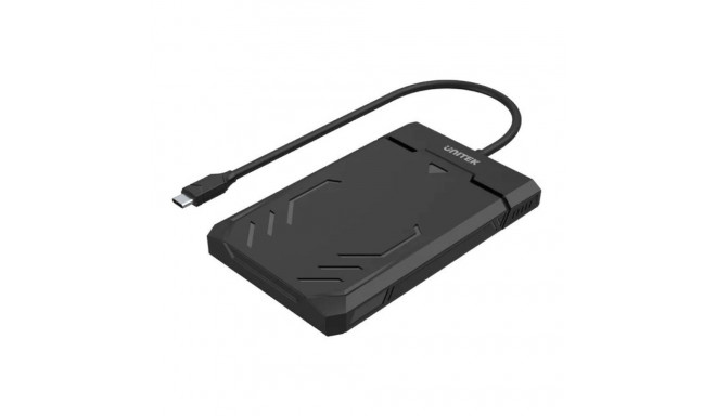 Unitek Y-3036A - DiskGuard 2.5" USB-C kuni SATA III 2.5" HDD/SSD kõvaketta korpus