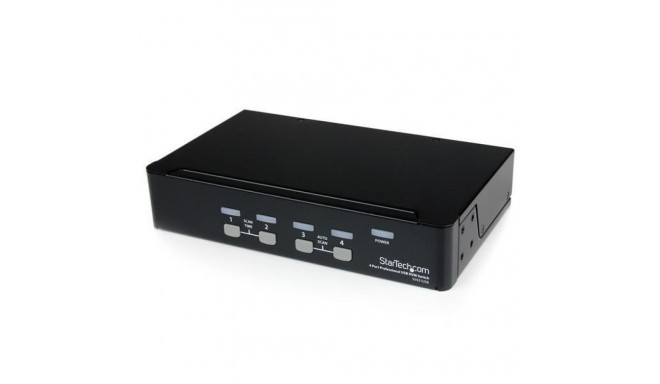 StarTech.com 4 Port Professional VGA USB KVM Switch with Hub