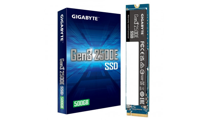 Gigabyte Gen3 2500E SSD 500GB M.2 PCI Express 3.0 NVMe