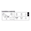 Gembird MA-WA2-01 monitor mount / stand 68.6 cm (27") Black Wall