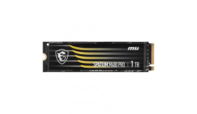 MSI SPATIUM M480 PRO PCIe 4.0 NVMe M.2 1TB PCI Express 4.0 3D NAND