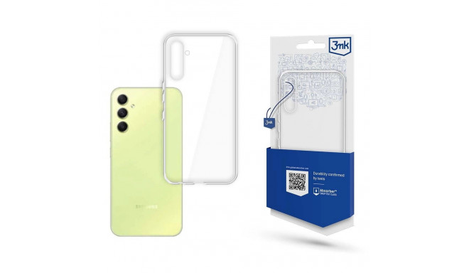 3mk Clear Case for Samsung Galaxy A34 5G - transparent