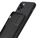 3mk Silicone Case for iPhone 11 Pro Max - black