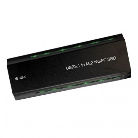 Ultra M.2 Pcie Ngff/nvme SSD Case Usb3.2, 20gbps, Rgb