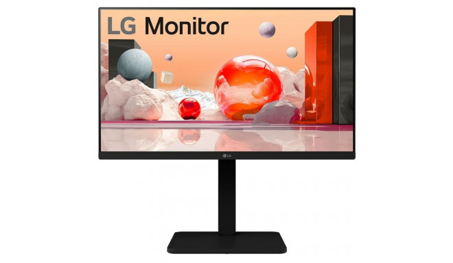 "61cm/24"" (1920x1080) LG 24BA550-B 16:9 FHD IPS 5ms 100Hz DP HDMI VGA USB Speaker Pivot Black"