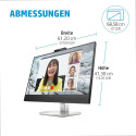 "68,6cm/27"" (2560x1440) HP E27m G4 Conferencing Monitor 16:9 QHD IPS 5ms 75Hz DP HDMI USB-C Webcam 