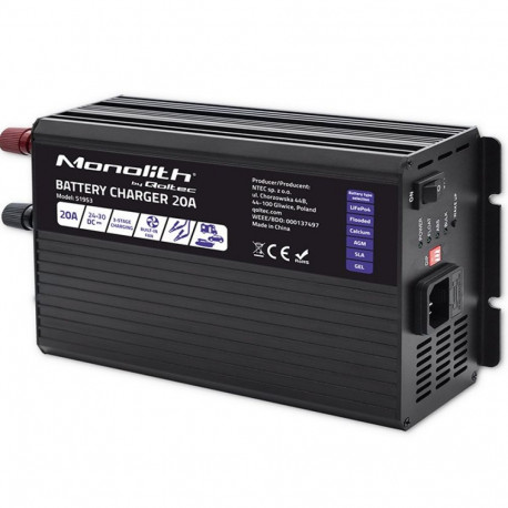 Akulaadija LiFePO4 AGM GEL SLA akudele 20A