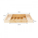 Bamboo Cutlery Drawer Organiser GB379