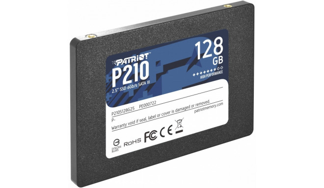 SSD 128GB P210 450/430 MB/s SATA III 2.5