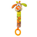 Babyono QUEAKY TEETHING TOY DOG 1354