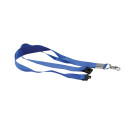 Collar with quick carabiner FOROFIS 45x2cm blue