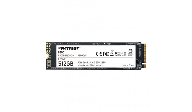 PATRIOT P300 512GB M2 2280 PCIe SSD