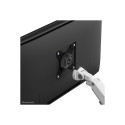 NEOMOUNTS Next Slim Desk Mount single display topfix clamp/grommet white