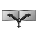 NEOMOUNTS Next One SL Desk Mount double display sliding VESA topfix clamp/grommet black