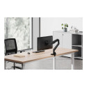 NEOMOUNTS Next Slim Desk Mount single display topfix clamp/grommet black