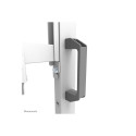 NEOMOUNTS Move Go XL Mobile Floor Stand fast install height adjustable white