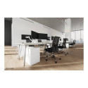NEOMOUNTS Next Slim Desk Mount single display topfix clamp/grommet white