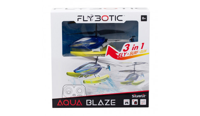 FLYBOTIC вертолёт на радтоуправлении Aqua Blaze, 22см