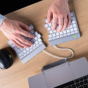 R-Go Tools Ergonomic keyboard R-Go Split Break with break software, ergonomic split keyboard, QWERTZ